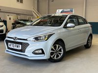 USED 2020 70 HYUNDAI I20 1.2 SE Launch Edition Hatchback 5dr Petrol Manual Euro 6 in Grey +BLUETOOTH+REVERSE CAM+SENSORS