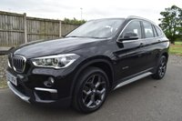 USED 2017 67 BMW X1 2.0 18d xLine SUV 5dr Diesel Auto xDrive Euro 6 (s/s) (150 ps) !! FULL BLACK LEATHER TRIM !!