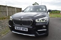 USED 2017 67 BMW X1 2.0 18d xLine SUV 5dr Diesel Auto xDrive Euro 6 (s/s) (150 ps) !! FULL BLACK LEATHER TRIM !!