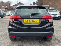 USED 2018 18 HONDA HR-V 1.5 i-VTEC SE SUV 5 door Petrol Manual Euro 6 in Black FRONT AND REAR SENSORS+AUTO LIGHTS
