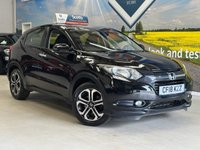 USED 2018 18 HONDA HR-V 1.5 i-VTEC SE SUV 5 door Petrol Manual Euro 6 in Black FRONT AND REAR SENSORS+AUTO LIGHTS