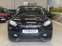 USED 2018 18 HONDA HR-V 1.5 i-VTEC SE SUV 5 door Petrol Manual Euro 6 in Black FRONT AND REAR SENSORS+AUTO LIGHTS