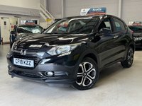 USED 2018 18 HONDA HR-V 1.5 i-VTEC SE SUV 5 door Petrol Manual Euro 6 in Black FRONT AND REAR SENSORS+AUTO LIGHTS