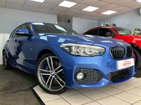 USED 2018 18 BMW 1 SERIES 1.5 118i M Sport Shadow Edition Hatchback 5dr Petrol Manual Euro 6 (s/s) (136 ps) Heated leather Harman Kardon  LEDs