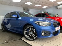 USED 2018 18 BMW 1 SERIES 1.5 118i M Sport Shadow Edition Hatchback 5dr Petrol Manual Euro 6 (s/s) (136 ps) Heated leather Harman Kardon  LEDs