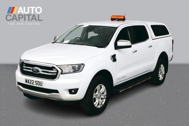 View our Ford Ranger 2.0 EcoBlue Limited Double Cab Automatic 4WD 170 BHP Euro 6 ULEZ Free