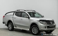 USED 2018 18 MITSUBISHI L200 2.4 DI-D DC Warrior Pickup Double Cab 4dr Diesel Auto 4WD Euro 6 (178 ps) NO VAT,3.5T,Roller & Bars,Chassis Underseal, Full History