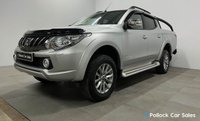 USED 2018 18 MITSUBISHI L200 2.4 DI-D DC Warrior Pickup Double Cab 4dr Diesel Auto 4WD Euro 6 (178 ps) NO VAT,3.5T,Roller & Bars,Chassis Underseal, Full History