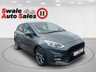 USED 2019 69 FORD FIESTA 1.0T EcoBoost GPF ST-Line Hatchback 5dr Petrol Manual Euro 6 (s/s) (100 ps) 12 MONTH MOT & ENGINE SERVICE