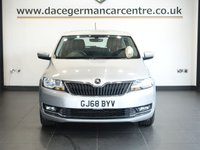 USED 2018 68 SKODA RAPID SPACEBACK 1.0 TSI SE Tech Hatchback 5dr Petrol Manual Euro 6 (s/s) (95 ps) FULL SERVICE HISTORY + BLUETOOTH PHONE AND MEDIA CONNECTIVITY + AIR CONDITIONED CLIMATE CONTROL + DAB DIGITAL RADIO + IN CAR ENTERTAINMENT WITH MEDIA DISPLAY + PARKING SENSORS + DAYTIME RUNNING LIGHTS + CRUISE CONTROL + MULTIFUNCTIONAL STEERING WHEEL + HILL HOLD START ASSIST + ELECTRIC DOOR MIRRORS + FRONT AND REAR ELECTRIC WINDOWS + 15 INCH ALLOY WHEELS + 60/40 SPLIT FOLDING REAR SEATS.....
