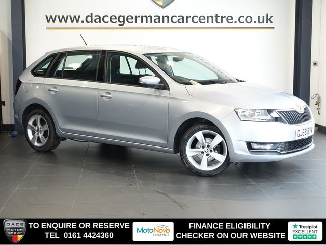 View our Skoda Rapid Spaceback 1.0 TSI SE Tech Hatchback 5dr Petrol Manual Euro 6 (s/s) (95 ps)
