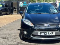 USED 2012 12 FORD FIESTA 1.4 Titanium Hatchback 5dr Petrol Manual (133 g/km, 94 bhp) AIR CON,BLUETOOTH,SPARE WHEEL