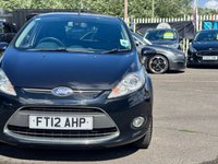 USED 2012 12 FORD FIESTA 1.4 Titanium Hatchback 5dr Petrol Manual (133 g/km, 94 bhp) AIR CON,BLUETOOTH,SPARE WHEEL