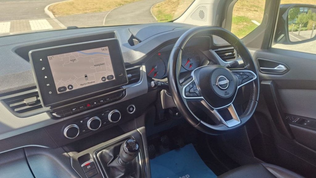 USED 2024 73 NISSAN TOWNSTAR 1.3 TCe TEKNA PLUS EU6 PETROL S/S L1 130ps *TWIN SLD*AIRCON*ALLOYS*SENSORS*360 VIEW CAMERA*KEYLESS ENTRY* PETROL-FULLY LOADED-20K MILES