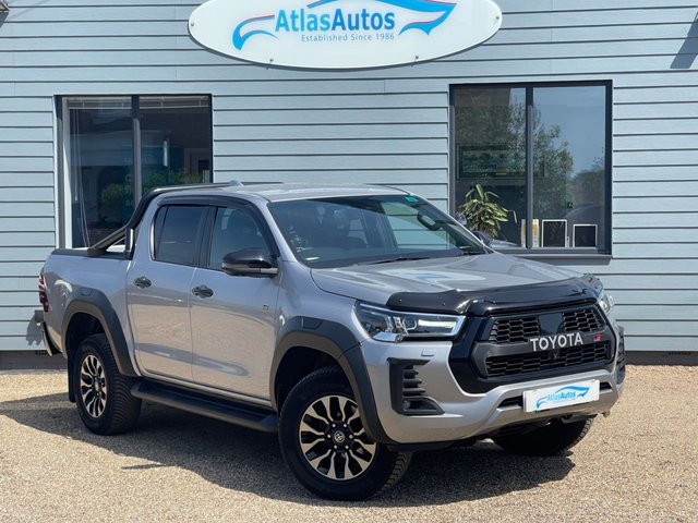 View our Toyota HI-Lux 2.8 D-4D GR SPORT Pickup Double Cab 4dr Diesel Auto 4WD Euro 6 (s/s) (204 ps)