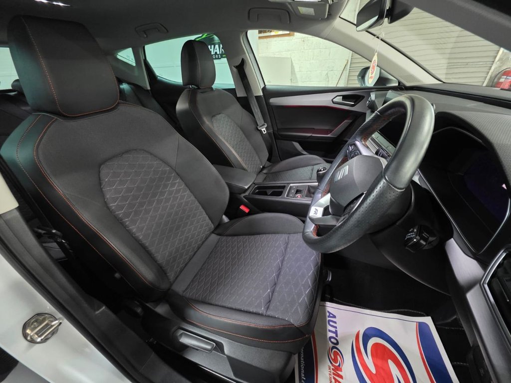 USED 2024 SEAT LEON 1.0 TSI FR Hatchback 5dr Petrol Manual Euro 6 (s/s) (110 ps) Bluetooth - SatNav - Sensors!