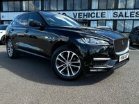USED 2018 11 JAGUAR F-PACE 2.0 D180 R-Sport SUV 5dr Diesel Auto Euro 6 (s/s) (180 ps) LEATHER INTERIOR, HEATED SEATS, PARKING SENSORS