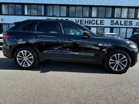 USED 2018 11 JAGUAR F-PACE 2.0 D180 R-Sport SUV 5dr Diesel Auto Euro 6 (s/s) (180 ps) LEATHER INTERIOR, HEATED SEATS, PARKING SENSORS