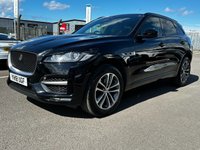 USED 2018 11 JAGUAR F-PACE 2.0 D180 R-Sport SUV 5dr Diesel Auto Euro 6 (s/s) (180 ps) LEATHER INTERIOR, HEATED SEATS, PARKING SENSORS