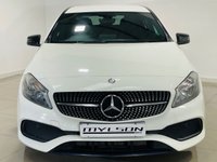 USED 2016 16 MERCEDES-BENZ A-CLASS 2.1 A200d AMG Line Hatchback 5dr Diesel Manual Euro 6 (s/s) (136 ps) Cirrus White | Alcantara Interior | Night Pack | Sat Nav/Bluetooth | Privacy Glass | AMG Wheels | ULEZ OK | Low Annual Road Tax