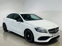 USED 2016 16 MERCEDES-BENZ A-CLASS 2.1 A200d AMG Line Hatchback 5dr Diesel Manual Euro 6 (s/s) (136 ps) Cirrus White | Alcantara Interior | Night Pack | Sat Nav/Bluetooth | Privacy Glass | AMG Wheels | ULEZ OK | Low Annual Road Tax