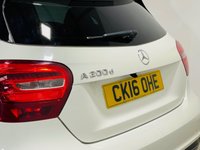 USED 2016 16 MERCEDES-BENZ A-CLASS 2.1 A200d AMG Line Hatchback 5dr Diesel Manual Euro 6 (s/s) (136 ps) Cirrus White | Alcantara Interior | Night Pack | Sat Nav/Bluetooth | Privacy Glass | AMG Wheels | ULEZ OK | Low Annual Road Tax