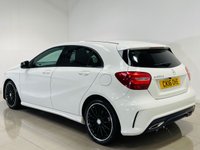 USED 2016 16 MERCEDES-BENZ A-CLASS 2.1 A200d AMG Line Hatchback 5dr Diesel Manual Euro 6 (s/s) (136 ps) Cirrus White | Alcantara Interior | Night Pack | Sat Nav/Bluetooth | Privacy Glass | AMG Wheels | ULEZ OK | Low Annual Road Tax