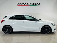 USED 2016 16 MERCEDES-BENZ A-CLASS 2.1 A200d AMG Line Hatchback 5dr Diesel Manual Euro 6 (s/s) (136 ps) Cirrus White | Alcantara Interior | Night Pack | Sat Nav/Bluetooth | Privacy Glass | AMG Wheels | ULEZ OK | Low Annual Road Tax
