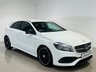 USED 2016 16 MERCEDES-BENZ A-CLASS 2.1 A200d AMG Line Hatchback 5dr Diesel Manual Euro 6 (s/s) (136 ps) Cirrus White | Alcantara Interior | Night Pack | Sat Nav/Bluetooth | Privacy Glass | AMG Wheels | ULEZ OK | Low Annual Road Tax