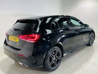 USED 2022 72 MERCEDES-BENZ A-CLASS 1.3 A250e 15.6kWh AMG Line (Executive) Hatchback 5dr Petrol Plug-in Hybrid 8G-DCT Euro 6 (s/s) (218 ps) Cosmos Black | Alcantara Interior | Ambient Lighting | Night Pack | Apple CarPlay | Privacy Glass | 1 Owner | ULEZ OK