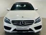 USED 2014 64 MERCEDES-BENZ C-CLASS 2.0 C200 AMG Line Saloon 4dr Petrol 7G-Tronic+ Euro 6 (s/s) (184 ps) Diamond White | Black Leather | Burmester Audio | Panoramic Roof | Full Service History | ULEZ OK