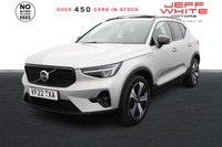 USED 2022 22 VOLVO XC40 1.5h T5 Recharge 10.7kWh Ultimate Dark 5dr Auto (PAN ROOF) 