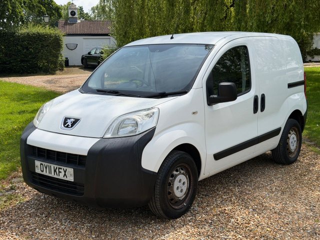 2011 11 Peugeot Bipper 1.4 HDi 8v S Class II Panel Van 3dr Diesel Manual FWD L1 H1 (123 g/km, 70 bhp)