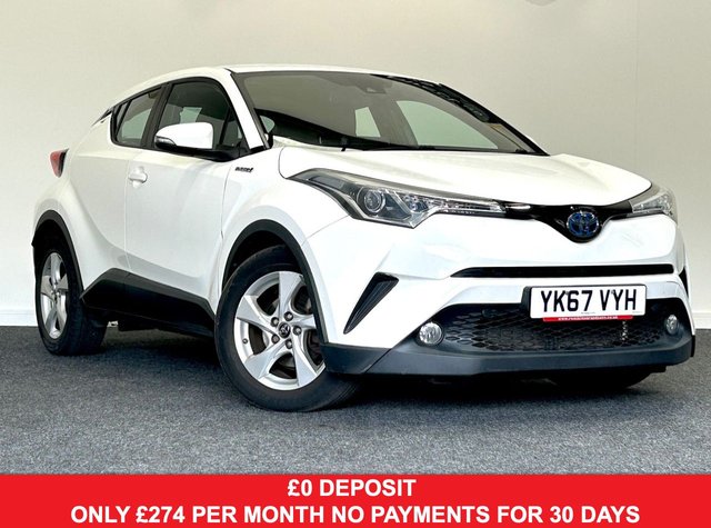 View our Toyota C-HR 1.8 VVT-h Icon SUV 5dr Petrol Hybrid CVT Euro 6 (s/s) (122 ps)