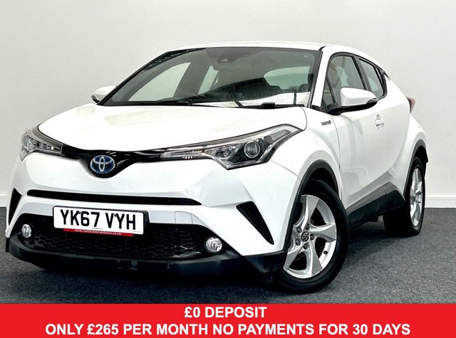 View our Toyota C-HR 1.8 VVT-h Icon SUV 5dr Petrol Hybrid CVT Euro 6 (s/s) (122 ps)