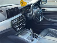 USED 2017 17 BMW 5 SERIES 2.0 520d SE Saloon 4dr Diesel Auto Euro 6 (s/s) (190 ps) ULEZ+1FO+FSH+NAV+CAMERA+LTHR
