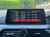 USED 2017 17 BMW 5 SERIES 2.0 520d SE Saloon 4dr Diesel Auto Euro 6 (s/s) (190 ps) ULEZ+1FO+FSH+NAV+CAMERA+LTHR