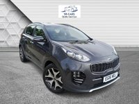 USED 2016 16 KIA SPORTAGE 1.6 T-GDi GT-Line SUV 5dr Petrol DCT AWD Euro 6 (174 bhp) **3 MONTHS WARRANTY INCLUDED**ONLY 55,000 MILES FROM NEW**ONLY 1 PREVIOUS OWNER FROM NEW**FULL HEATED TWO TONE LEATHER INTERIOR**PREMIUM SOUND SYSTEM**FULL SERVICE HISTORY**FULLY HPI CLEAR**MOT MAY 2027 (NO ADVISORIES)**