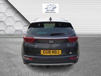 USED 2016 16 KIA SPORTAGE 1.6 T-GDi GT-Line SUV 5dr Petrol DCT AWD Euro 6 (174 bhp) **3 MONTHS WARRANTY INCLUDED**ONLY 55,000 MILES FROM NEW**ONLY 1 PREVIOUS OWNER FROM NEW**FULL HEATED TWO TONE LEATHER INTERIOR**PREMIUM SOUND SYSTEM**FULL SERVICE HISTORY**FULLY HPI CLEAR**MOT MAY 2027 (NO ADVISORIES)**