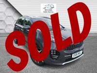 USED 2016 16 KIA SPORTAGE 1.6 T-GDi GT-Line SUV 5dr Petrol DCT AWD Euro 6 (174 bhp) **3 MONTHS WARRANTY INCLUDED**ONLY 55,000 MILES FROM NEW**ONLY 1 PREVIOUS OWNER FROM NEW**FULL HEATED TWO TONE LEATHER INTERIOR**PREMIUM SOUND SYSTEM**FULL SERVICE HISTORY**FULLY HPI CLEAR**MOT MAY 2027 (NO ADVISORIES)**