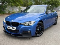 USED 2017 67 BMW 3 SERIES 3.0 330d M Sport Shadow Edition Saloon 4dr Diesel Auto Euro 6 (s/s) (258 ps) ULEZ+SH+2FO+LTHR+HTDS+NAV+SENSOR