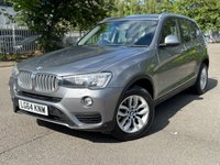 USED 2014 64 BMW X3 3.0 30d SE SUV 5dr Diesel Auto xDrive Euro 6 (s/s) (258 ps) ULEZ+1FO+SH+LTHR+HTDS+SENSOR