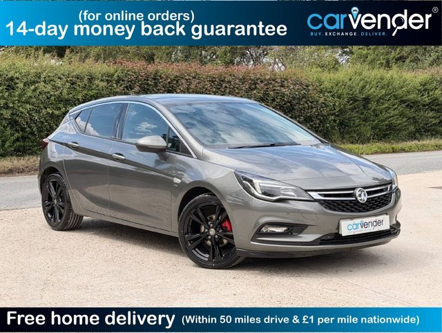 View our Vauxhall Astra 1.4i Turbo SRi Nav Hatchback 5dr Petrol Manual Euro 6 (s/s) (150 ps)