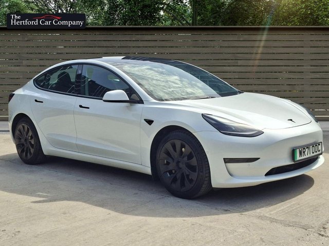 View our Tesla Model 3 (Dual Motor) Long Range Saloon 4dr Electric Auto 4WDE (346 ps)