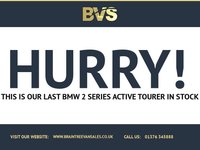 USED 2018 18 BMW 2 SERIES ACTIVE TOURER 2.0 218d Luxury MPV 5dr Diesel Auto Euro 6 (s/s) (150 ps) BEST VALUE CARS AND VANS IN UK