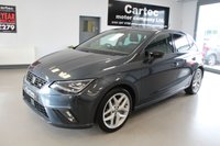 USED 2019 69 SEAT IBIZA 1.0 TSI FR Hatchback 5dr Petrol Manual Euro 6 (s/s) GPF (115 ps) ***APPLE CAR PLAY & ANDROID AUTO***