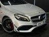 USED 2017 67 MERCEDES-BENZ A-CLASS 2.0 A45 AMG Hatchback 5dr Petrol SpdS DCT 4MATIC Euro 6 (s/s) (360 ps) PAN ROOF/AMG DRIVERS PACK/HK