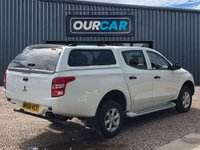 USED 2018 68 MITSUBISHI L200 2.4 DI-D DC 4Life Pickup Double Cab 4dr Diesel Manual 4WD Euro 6 (s/s) (154 ps) GREAT HISTORY, CANOPY, WARRANTY!