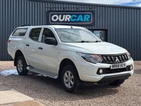 USED 2018 68 MITSUBISHI L200 2.4 DI-D DC 4Life Pickup Double Cab 4dr Diesel Manual 4WD Euro 6 (s/s) (154 ps) GREAT HISTORY, CANOPY, WARRANTY!