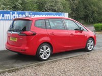 USED 2018 18 VAUXHALL ZAFIRA TOURER 1.4i Turbo SRi Nav MPV 5dr Petrol Manual Euro 6 (140 ps) 7 SEATS, VAUXHALL HISTORY X7